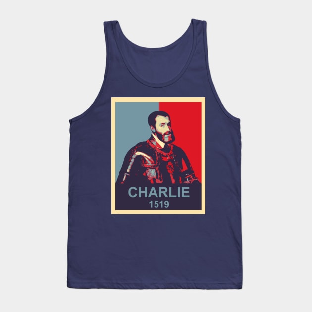 Emperor Charles V Tank Top by DigitalCleo